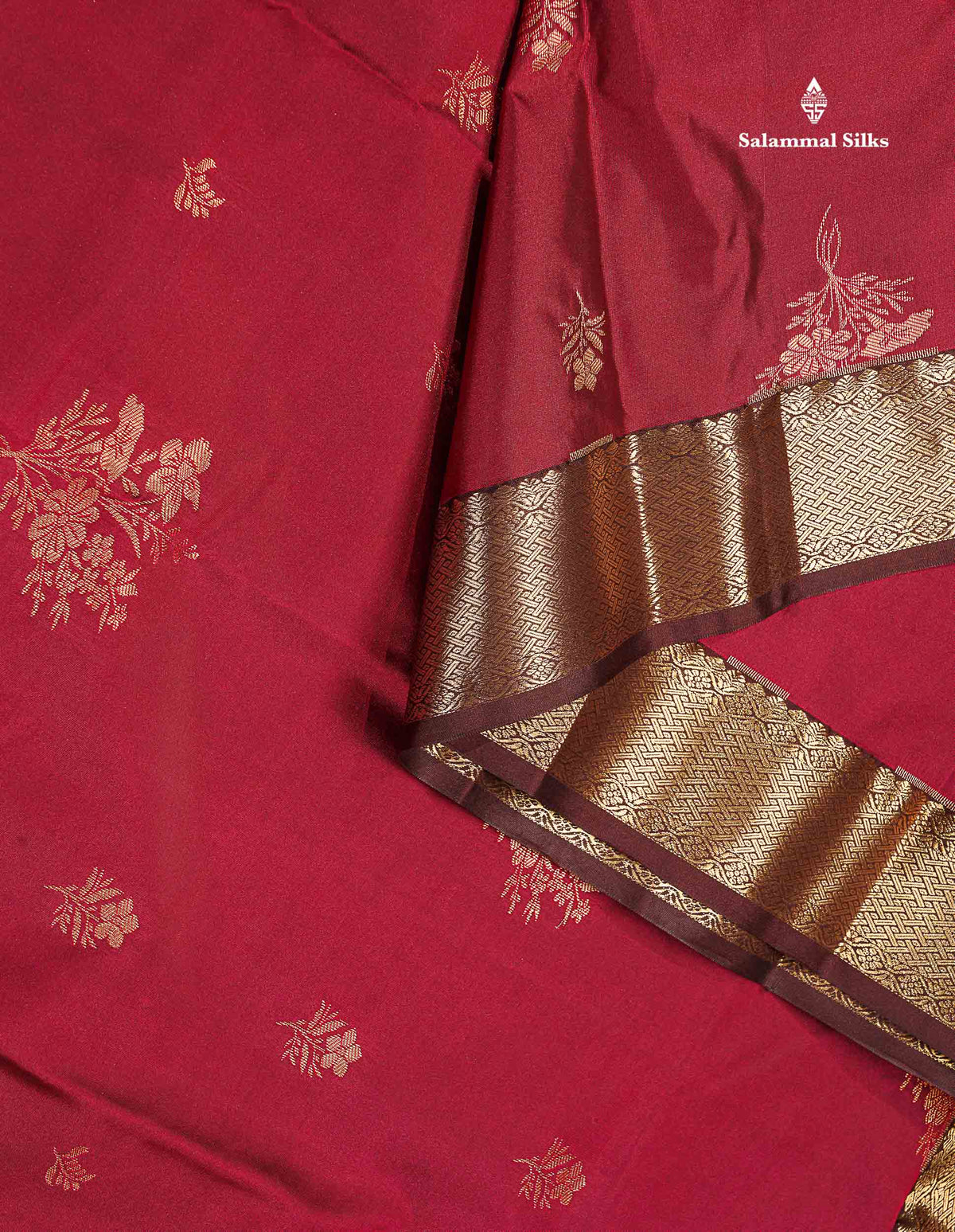 Semi Silk Saree - Olive Mustard Yellow Colour Body Zari Butta With Bottle Green Gap Border