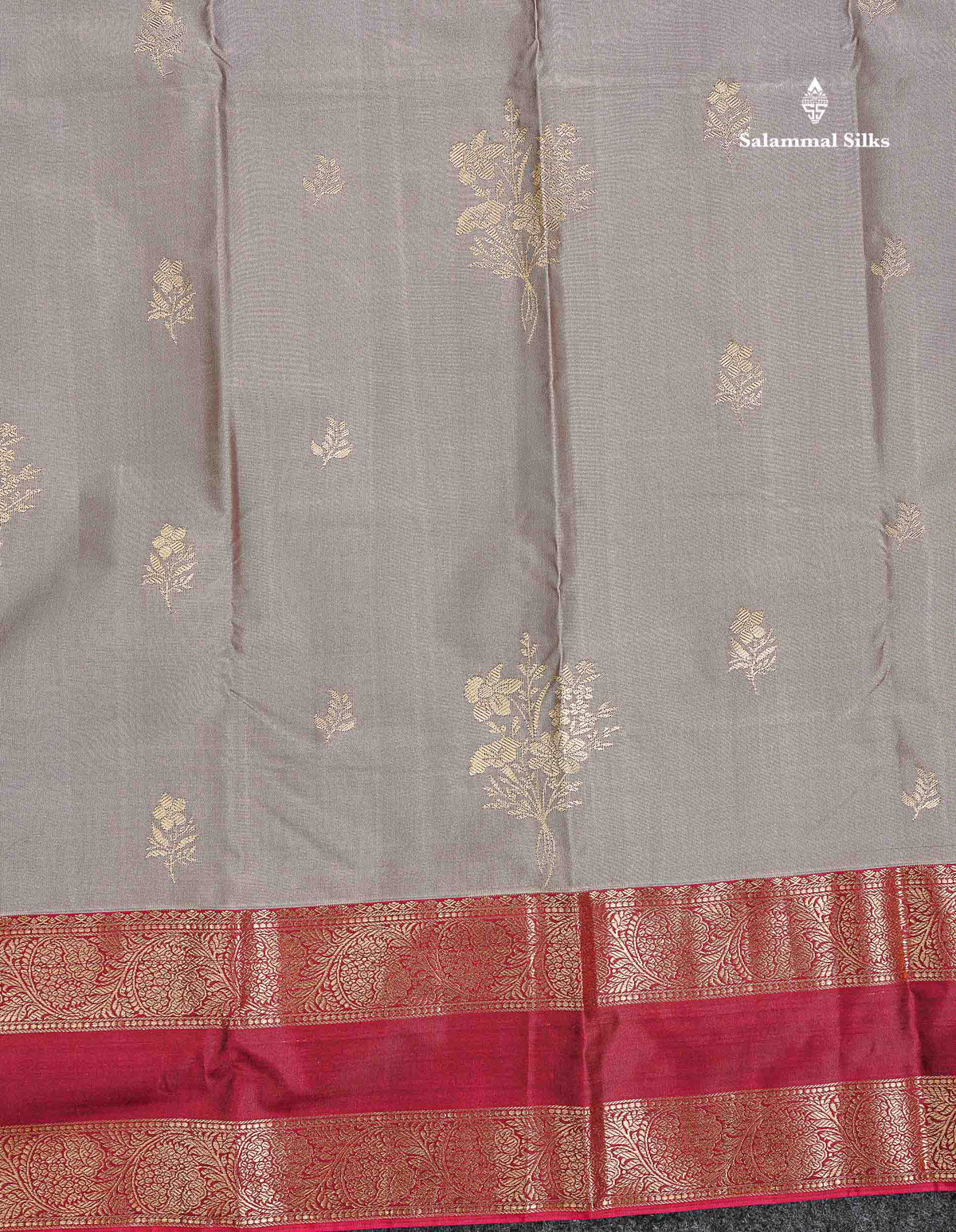 Semi Silk Saree - Olive Mustard Yellow Colour Body Zari Butta With Bottle Green Gap Border