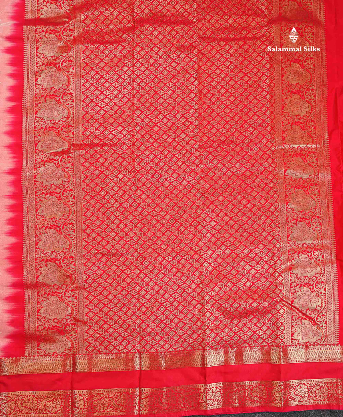 Semi Silk Saree - Mustard Yellow Colour Body Zari Butta With Traditional Gap Border