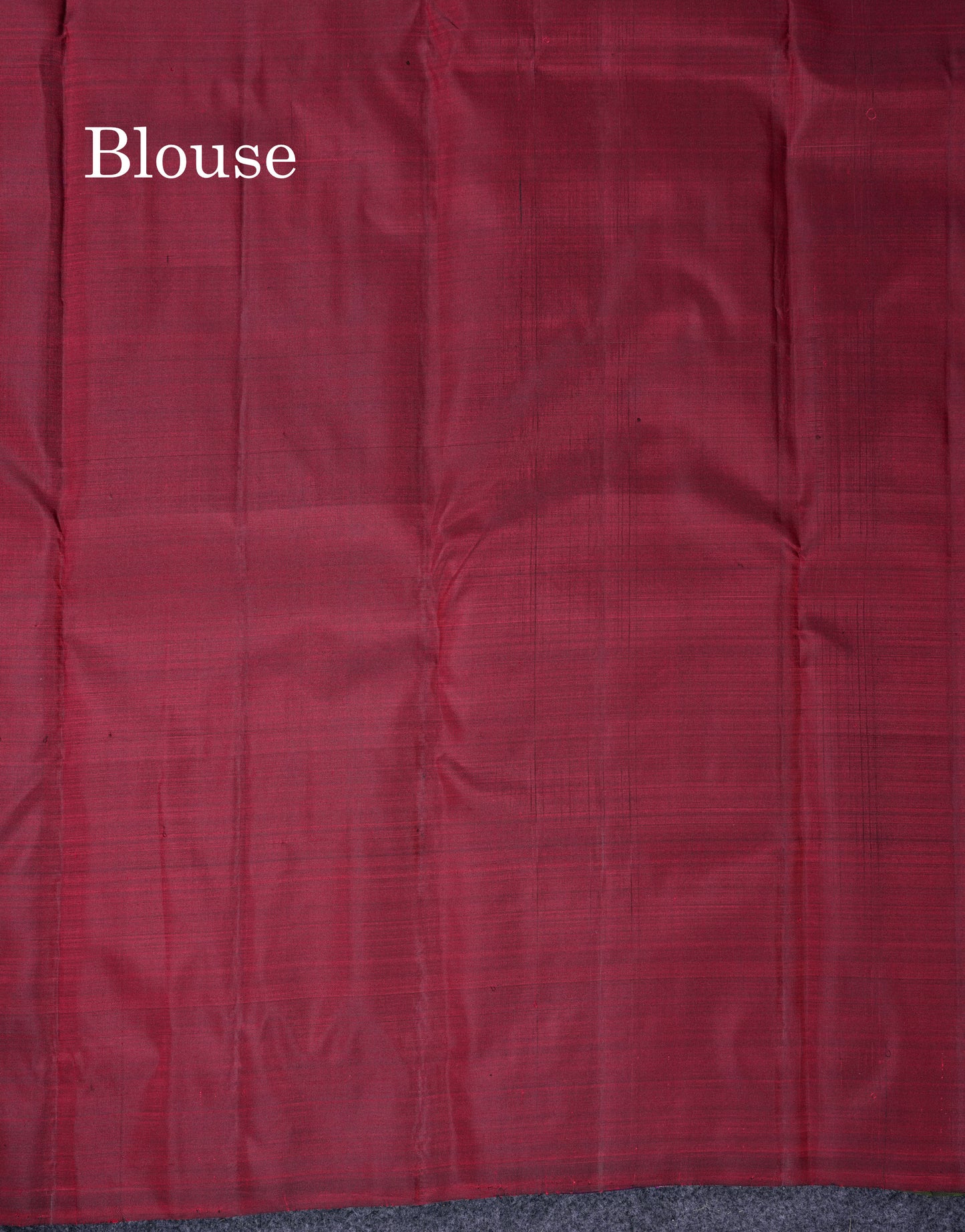 Beautiful Paalum Pazham Big Checks With Butta Pure Kanjivaram Silk Saree With Contrast Maroon Blouse