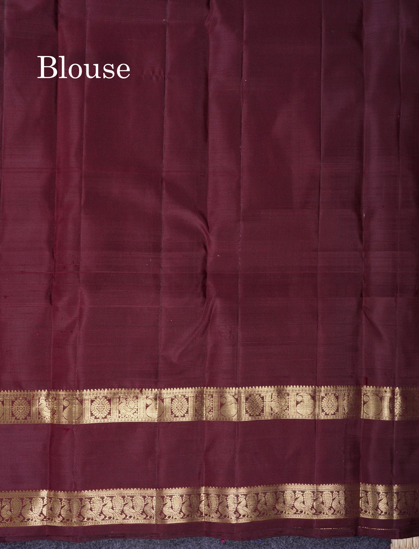 Beautiful Rust Orange Pure Kanjivaram Silk Saree With Contrast Dark Brown Traditional Gap Border