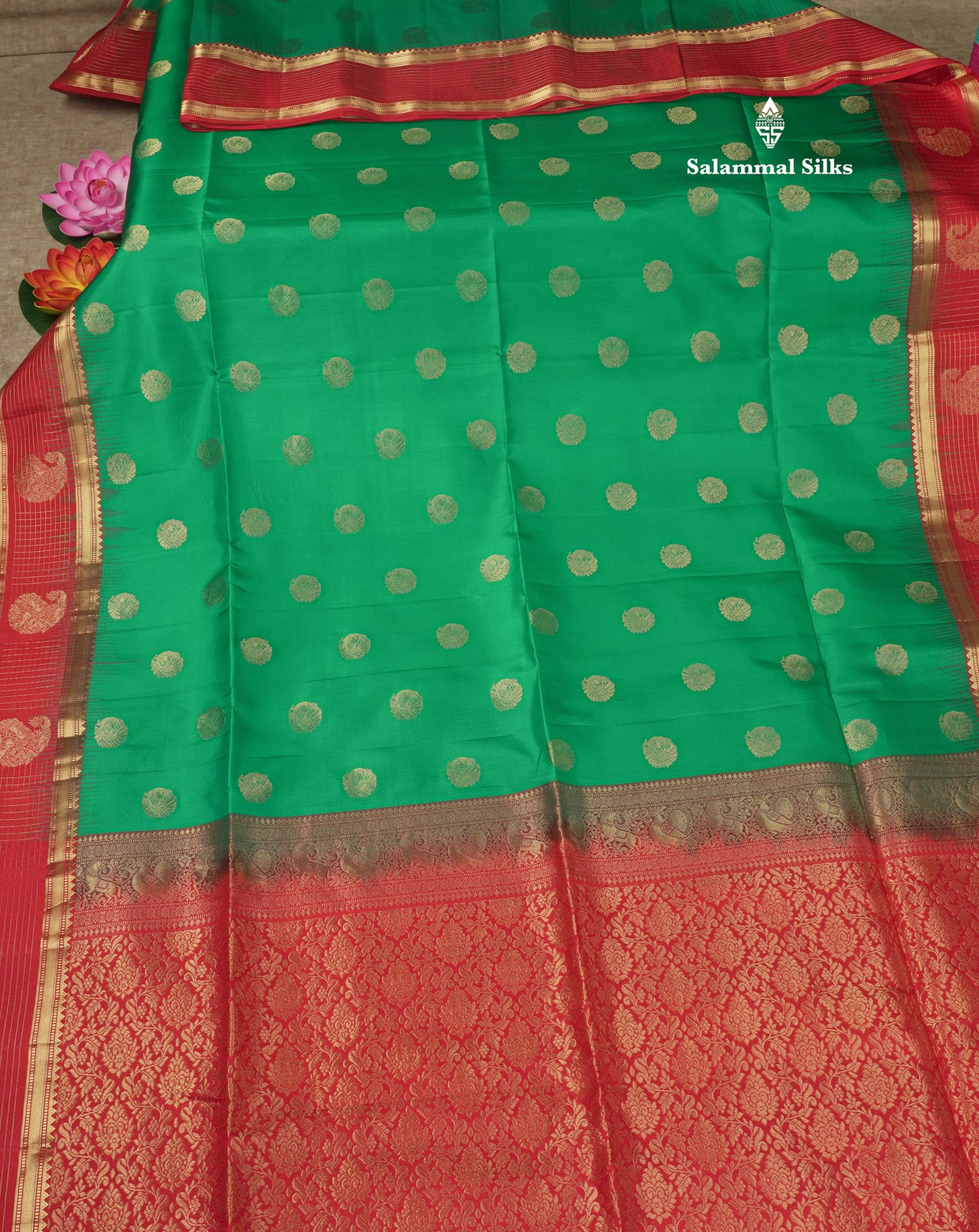 Beautiful Sea Blue Pure Kanjivaram Soft Silk Saree With Contrast Maroon Traditional Border
