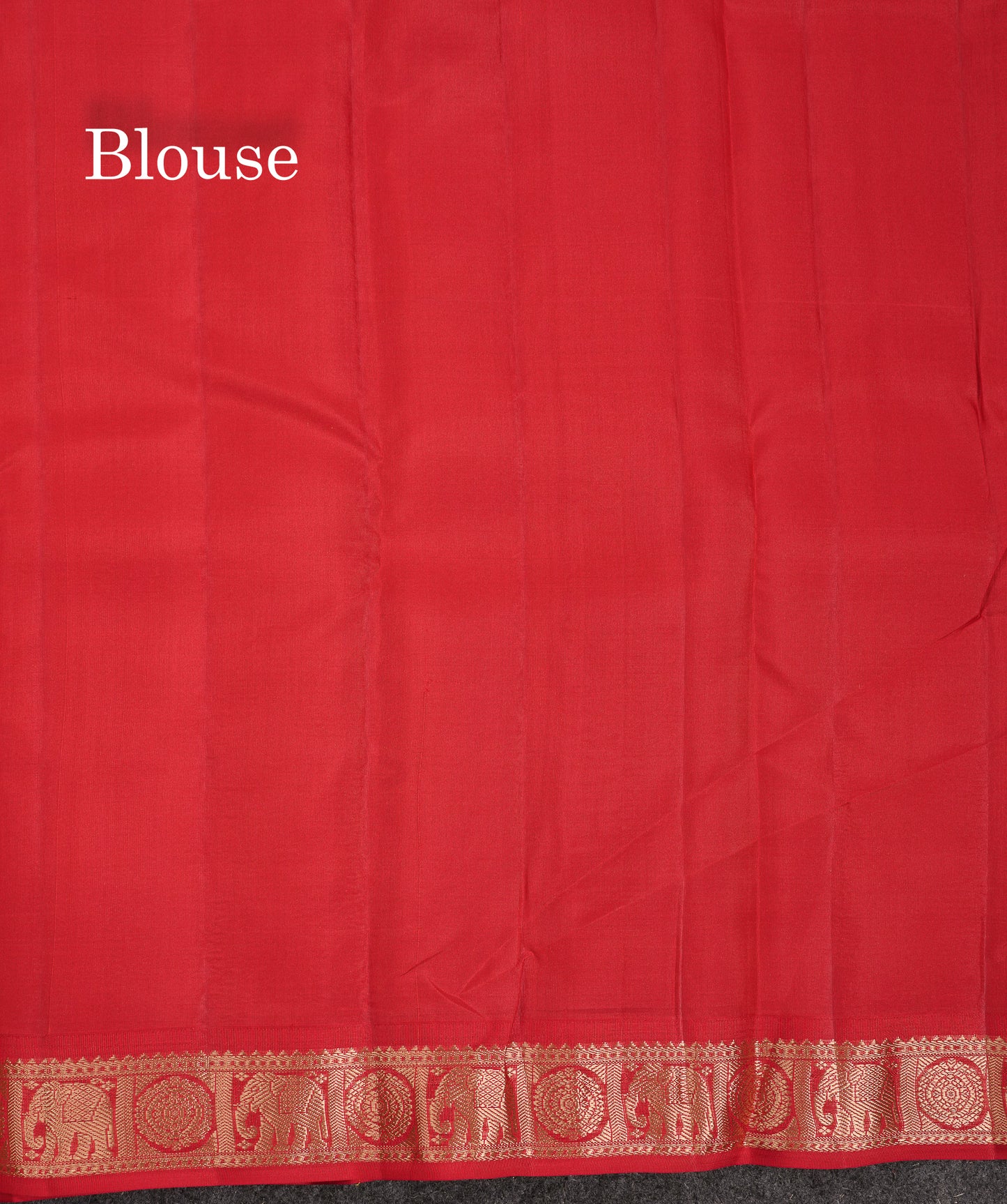 Beautiful Manthulir Yellow Pure Kanjivaram Silk Saree With Red Traditional Korvai Border