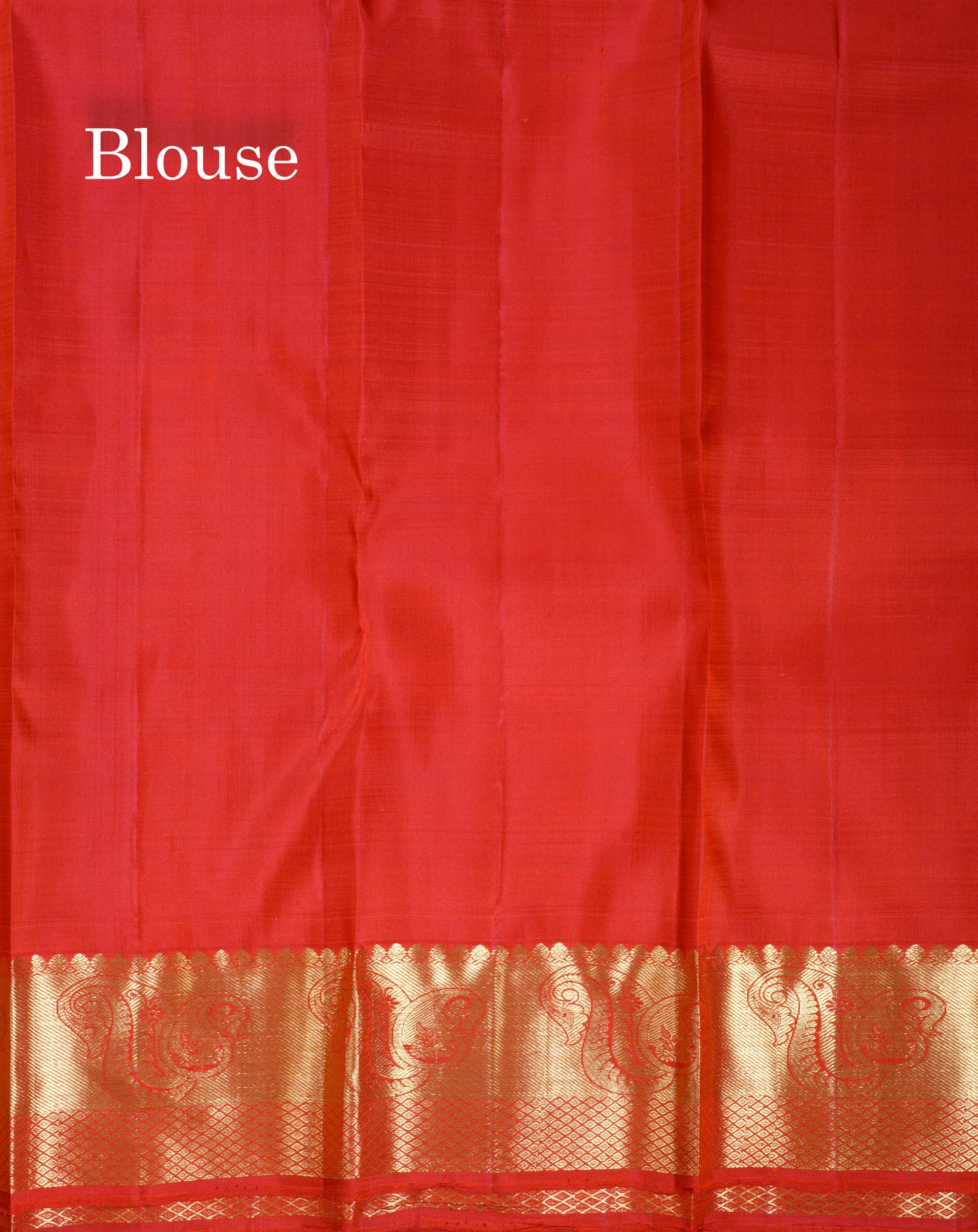 Beautiful Dark Maroon Pure Kanjivaram Silk Saree With Contrast Chilly Red Traditional Border