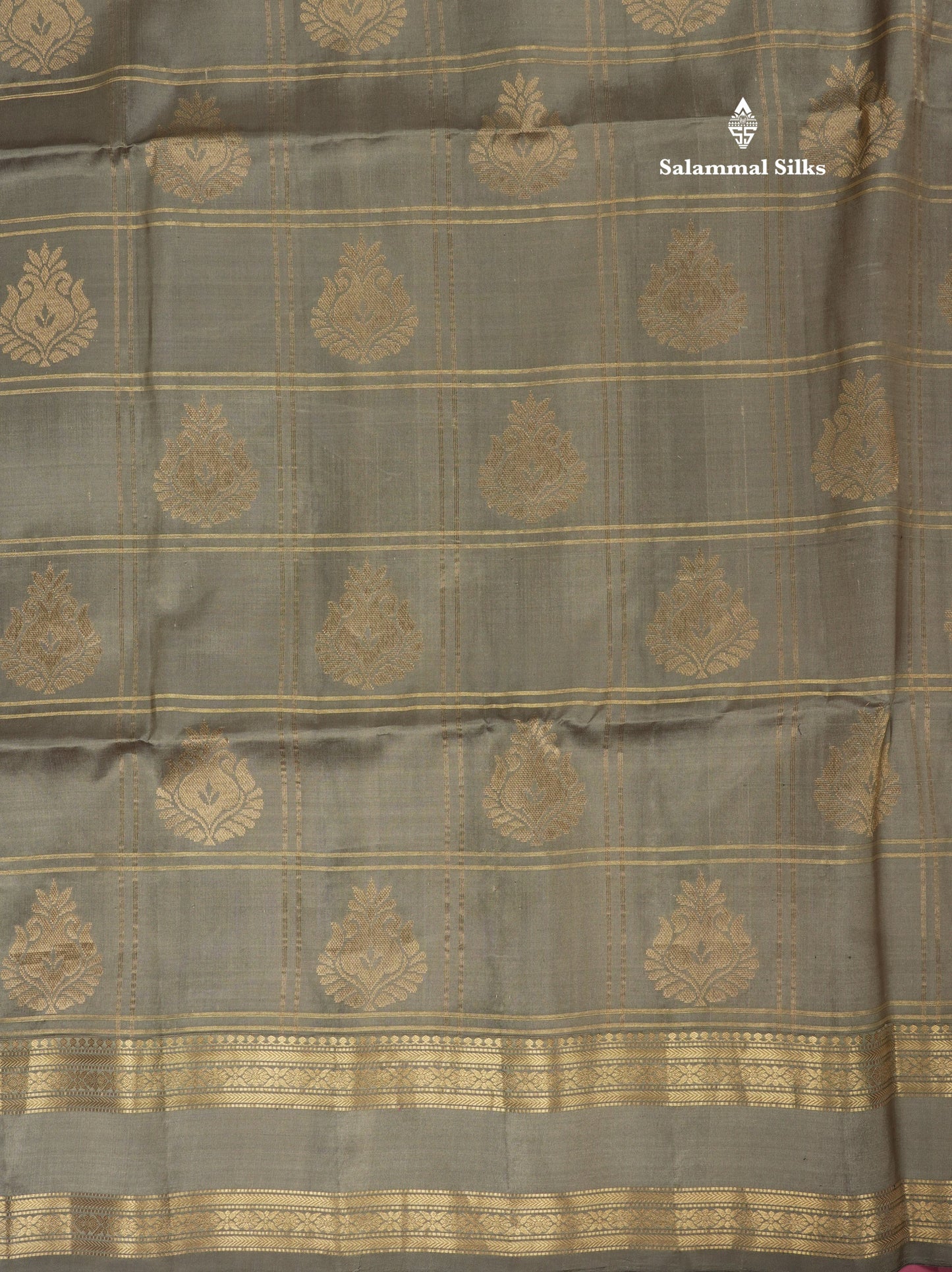 Beautiful Blue Pure Kanjivaram Soft Silk Saree With Contrast Red Traditional Border