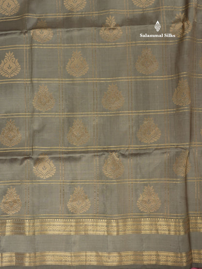 Beautiful Blue Pure Kanjivaram Soft Silk Saree With Contrast Red Traditional Border