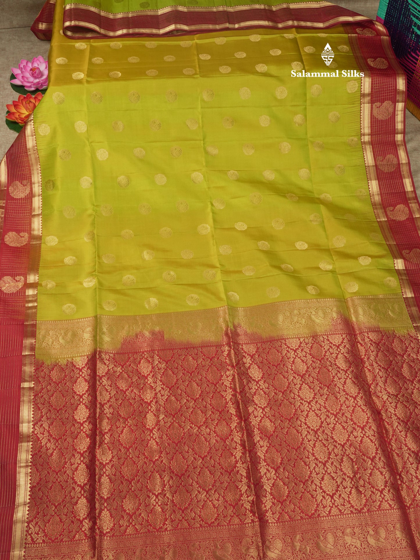 Beautiful Sea Blue Pure Kanjivaram Soft Silk Saree With Contrast Maroon Traditional Border