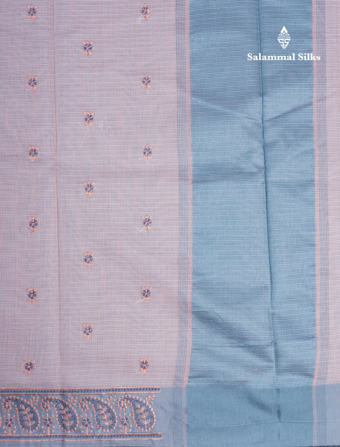 Baby Pink Beautiful Fancy Saree With Grey Border