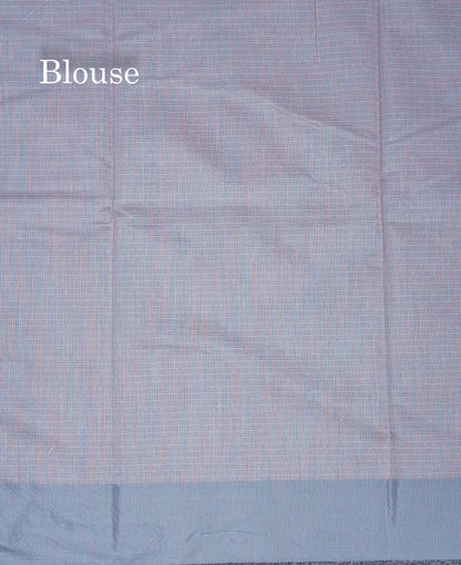 Baby Pink Beautiful Fancy Saree With Grey Border