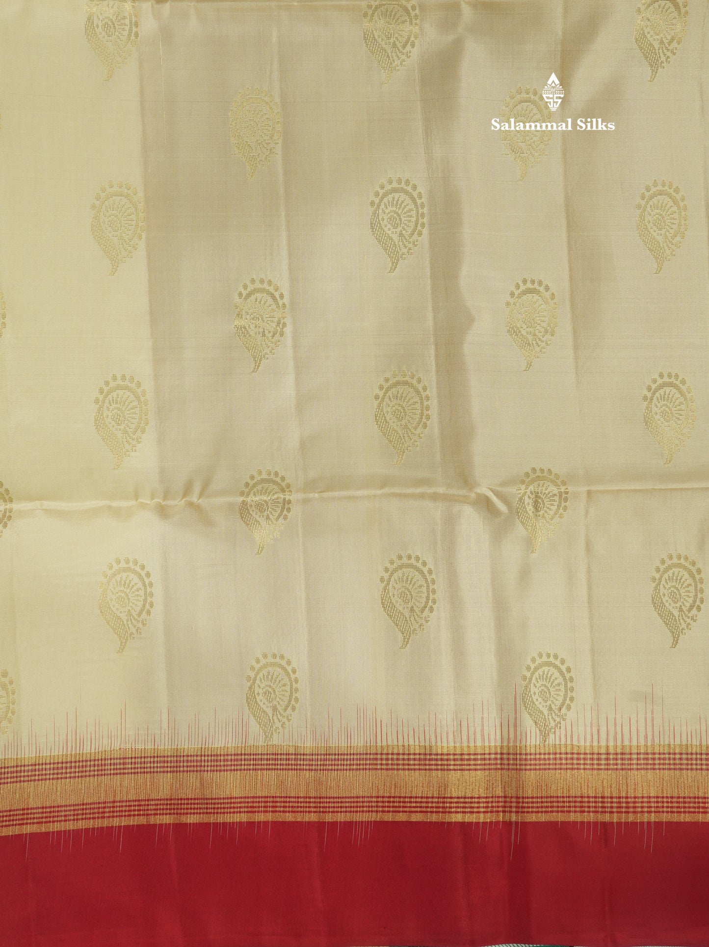 Beautiful Sea Green Pure Kanjivaram Soft Silk Saree With Contrast Maroon Border