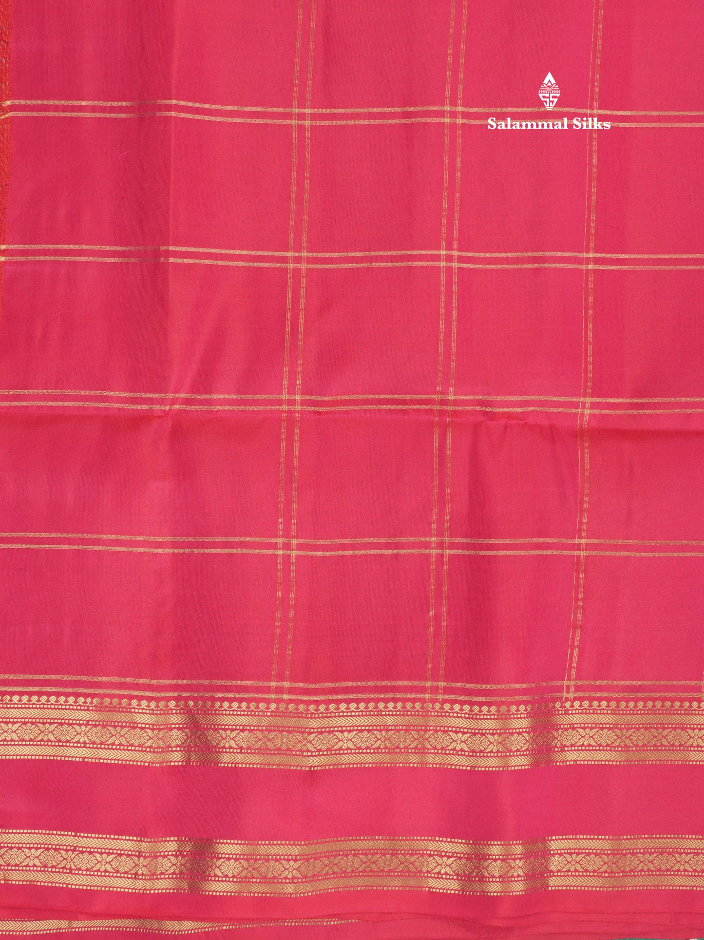 Beautiful Blue Pure Kanjivaram Soft Silk Saree With Contrast Red Traditional Border