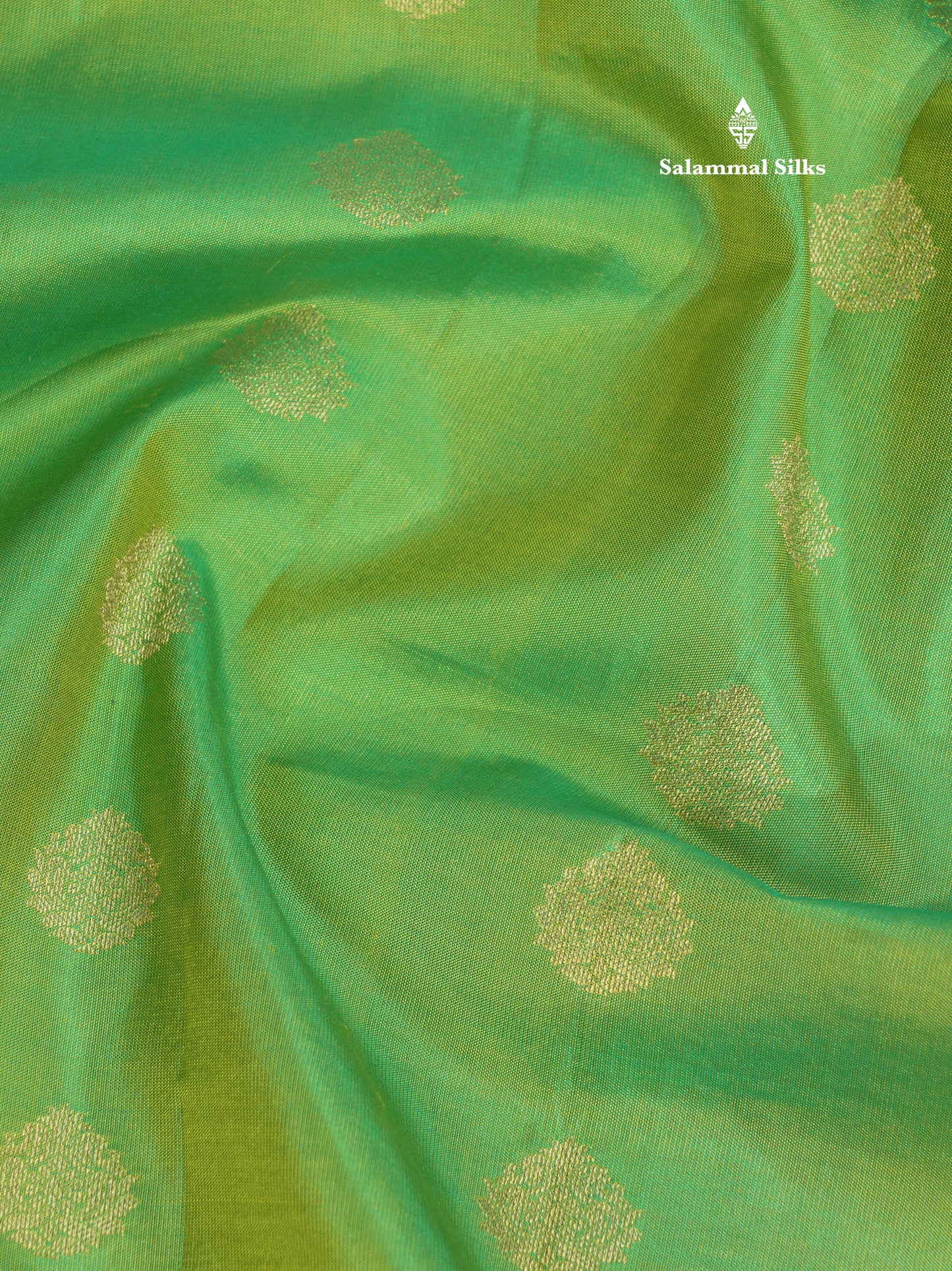 Beautiful Green Pure Kanjivaram Soft Silk Saree With Contrast Maroon Traditional Border