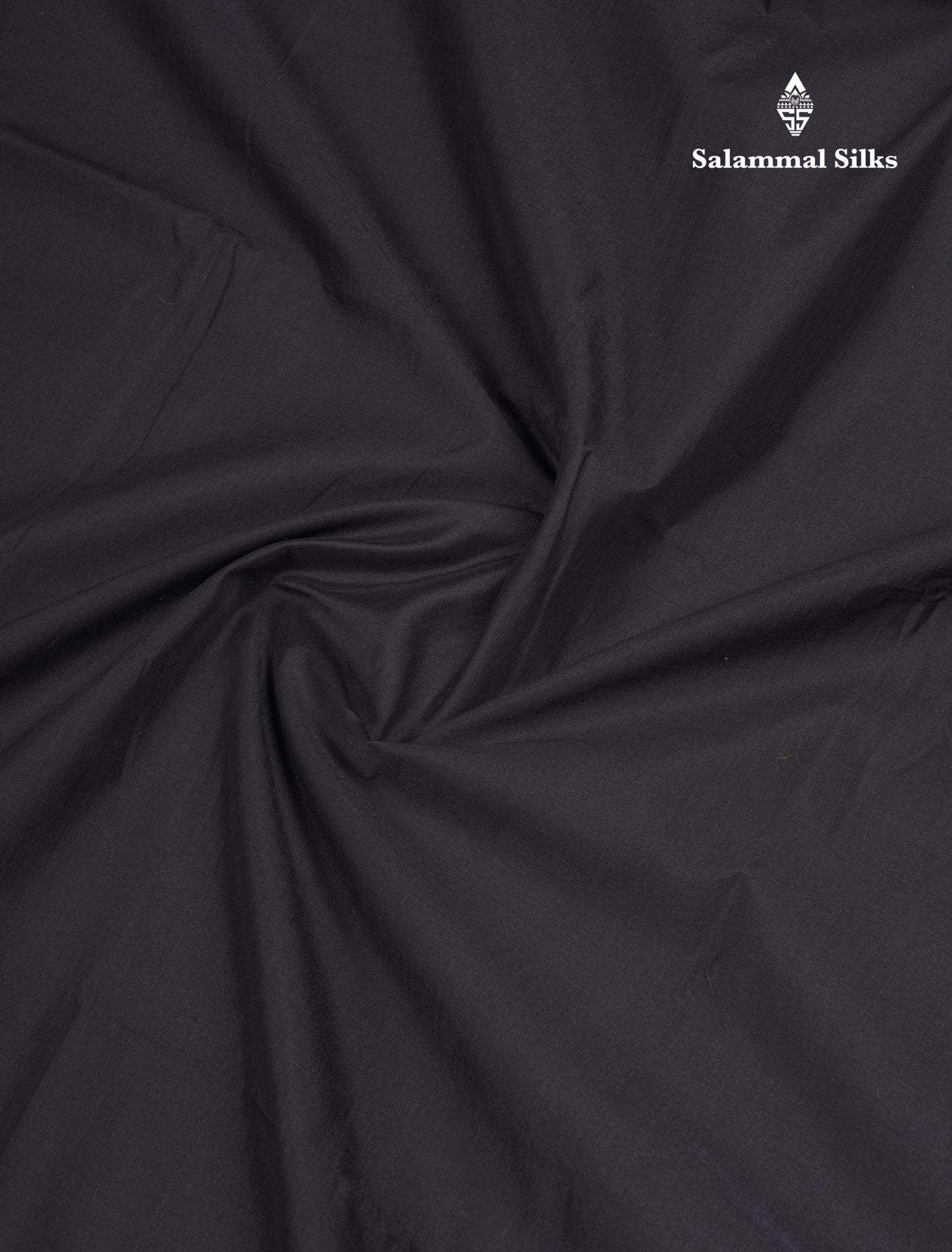 Black South Cotton Printed Saree With Contrast Grey White Blouse