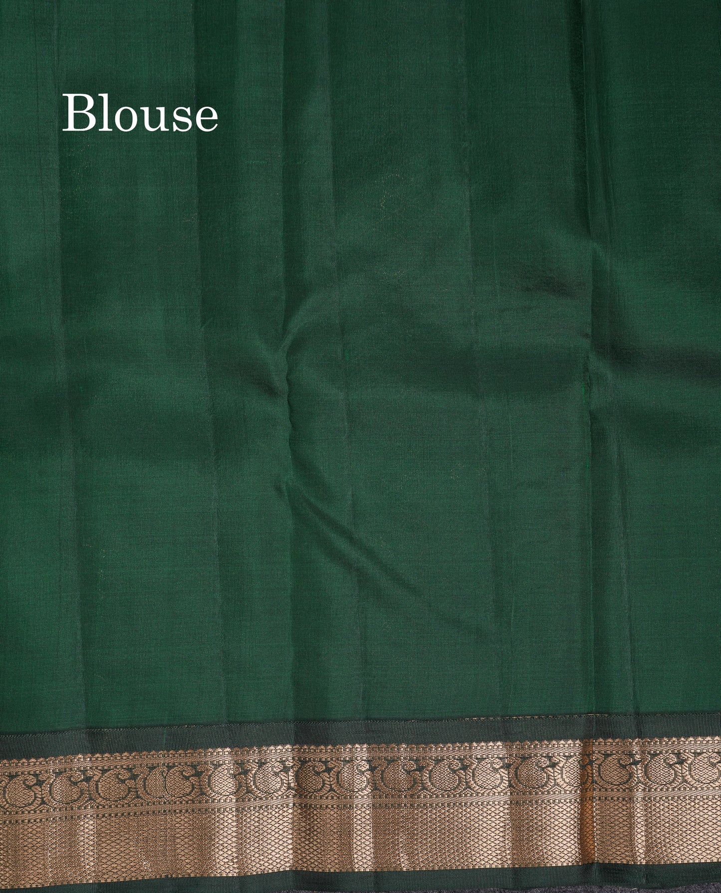 Beautiful Yellow Pure Kanjivaram Silk Saree With Contrast Bottle Green Traditional Medium Border