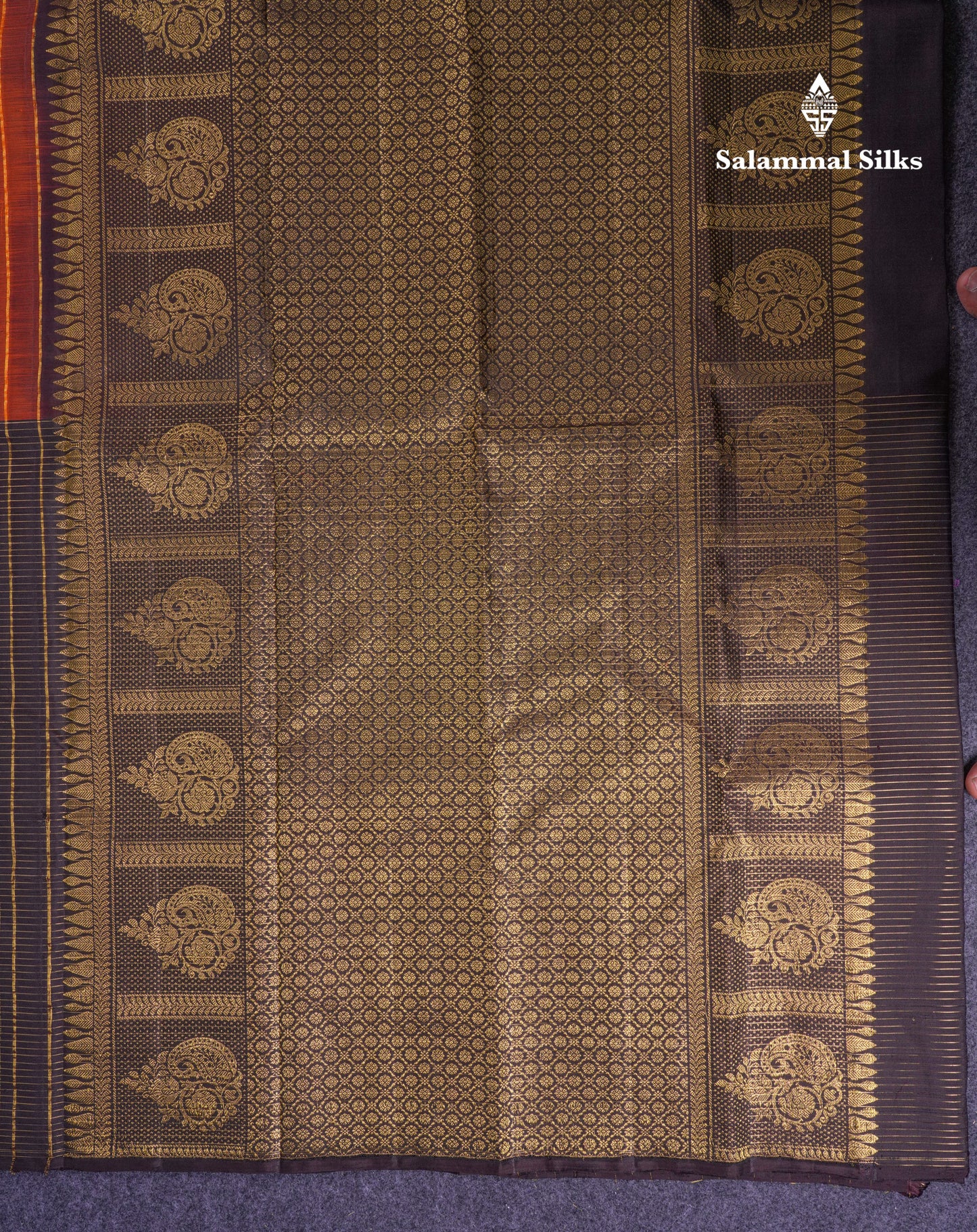 Beautiful Dual Tone Peacock Green And Violet Half & Half Pure Kanjivaram Silk Saree With Contrast Violet Blouse