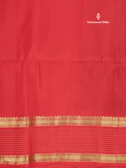 Beautiful Sea Blue Pure Kanjivaram Soft Silk Saree With Contrast Maroon Traditional Border