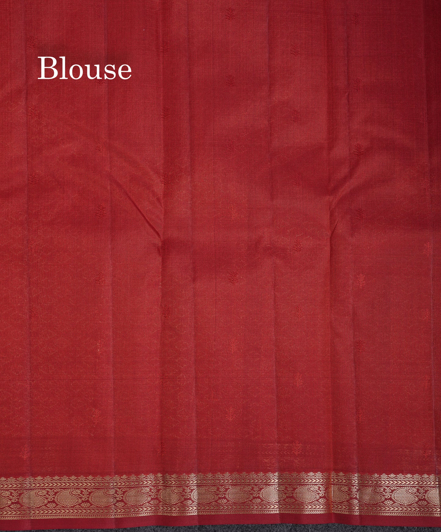 Beautiful Maroon Pure Kanjivaram Silk Saree With Traditional Small Border