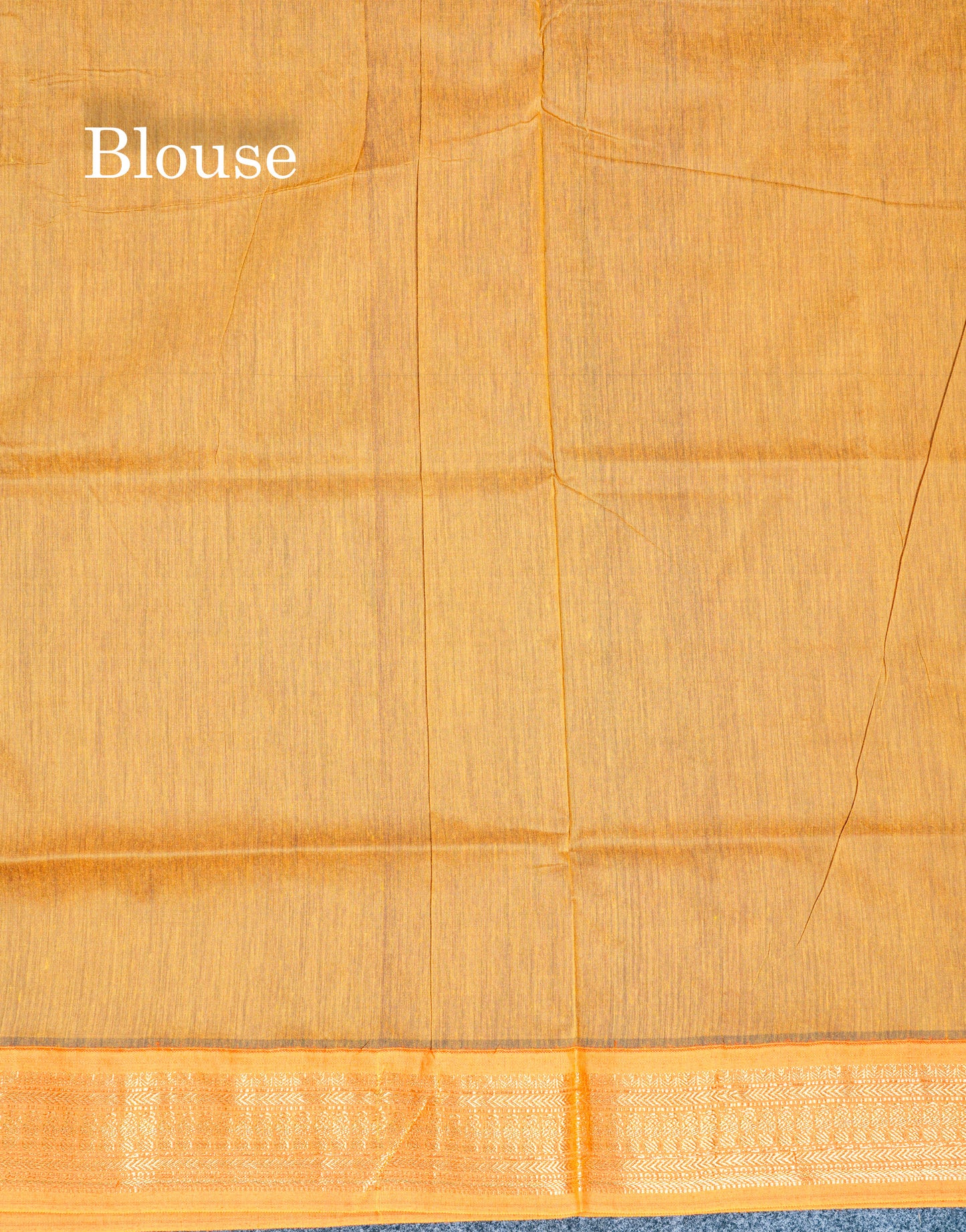 Pink Shade Kalyani Cotton Saree With Contrast Mango Yellow Border