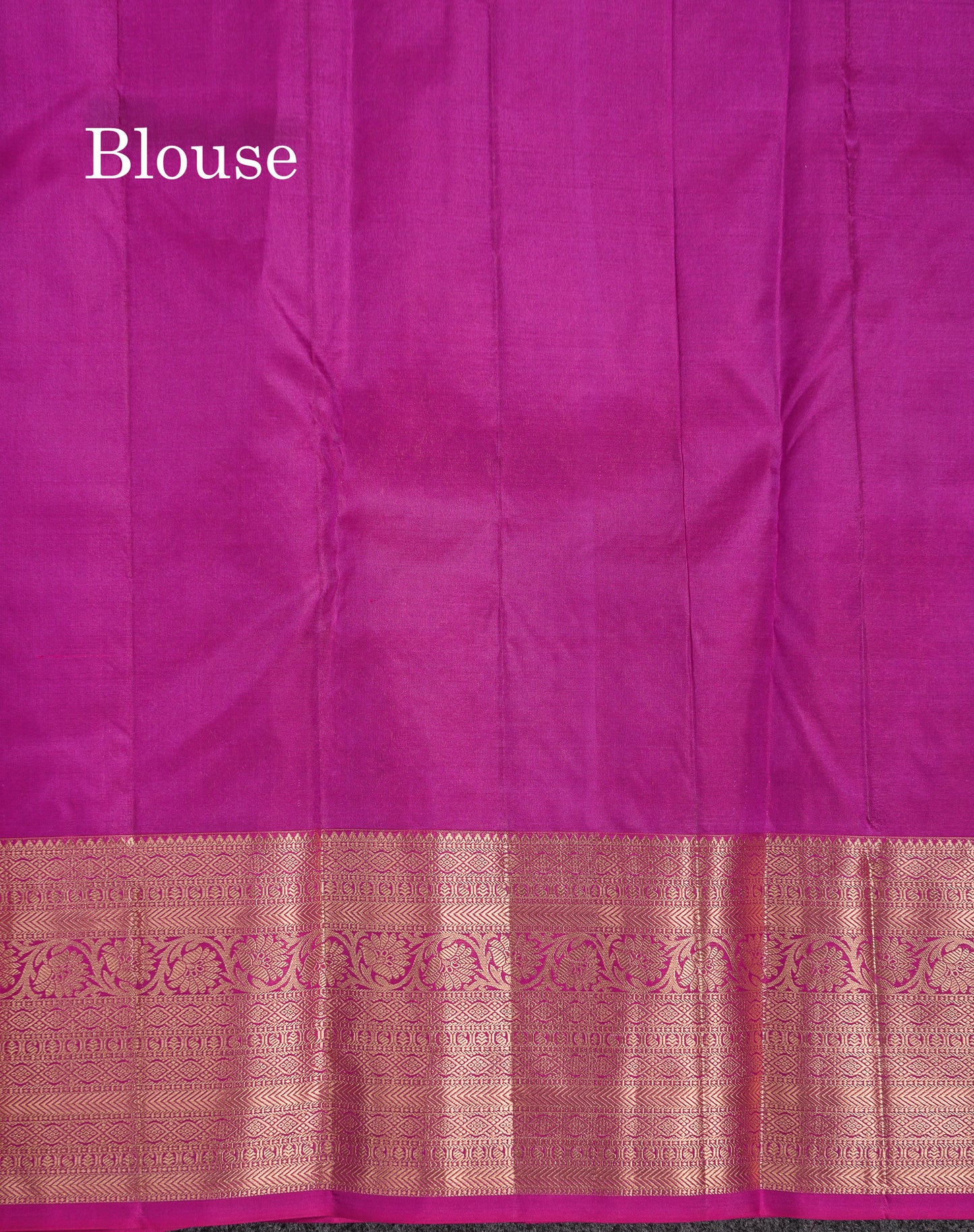 Beautiful Vadamalli Pure Kanjivaram Silk Saree With Traditional Evening Morning Border