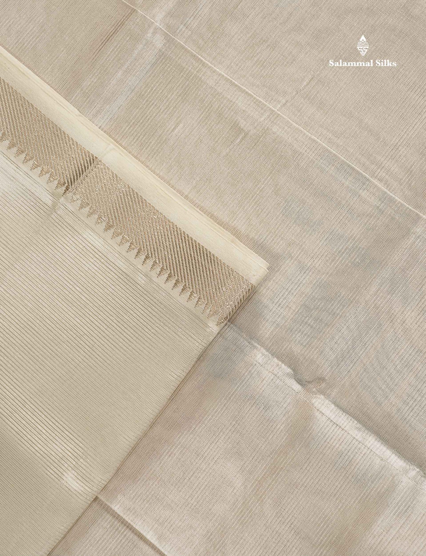 Semi Silk Cotton Saree - Coffee Brown Colour Body With Small Traditional Border