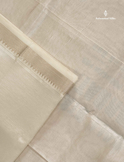 Semi Silk Cotton Saree - Coffee Brown Colour Body With Small Traditional Border