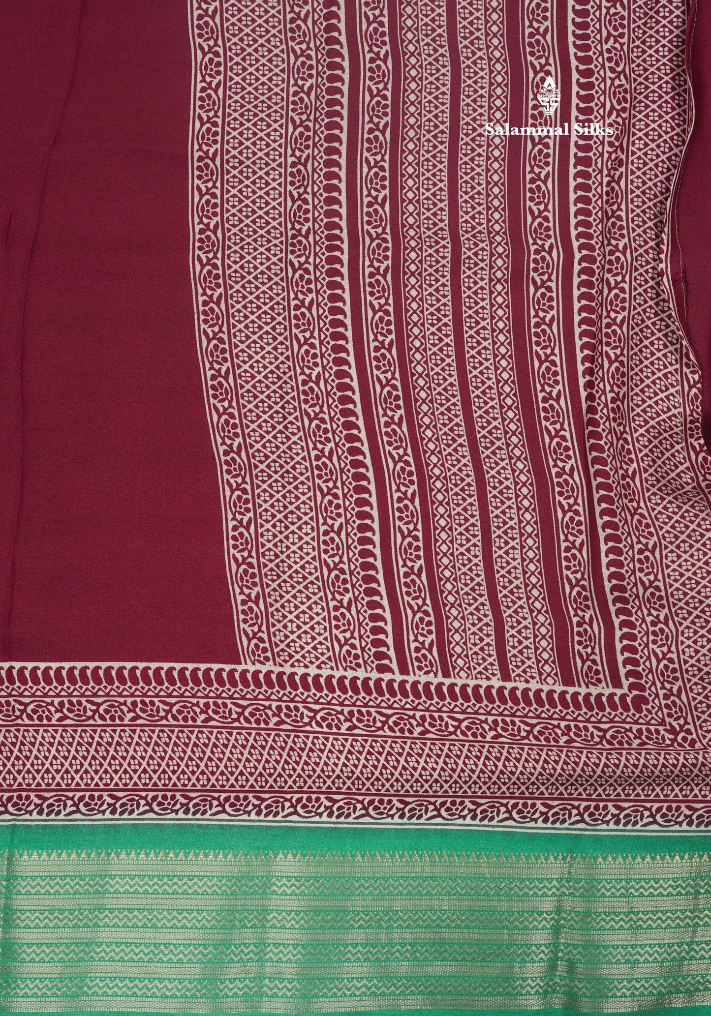 Bottle Green Plain Semi Georgette Saree With Mustard Yellow Traditinal Border