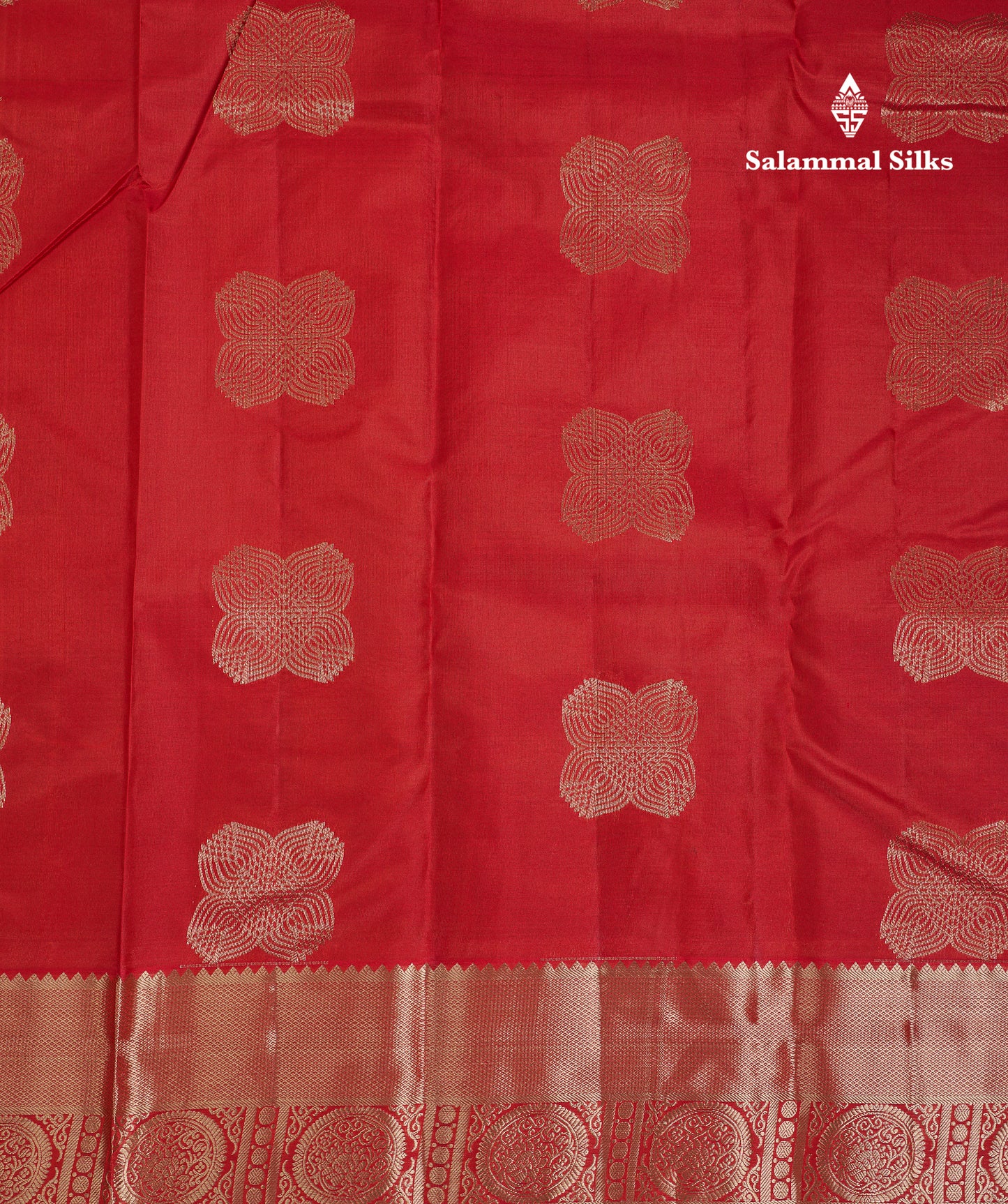 Beautiful Brown Pure Kanjivaram Silk Saree With Traditional Border