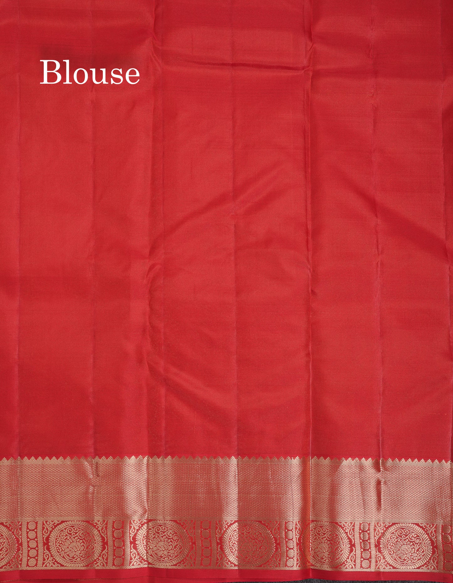 Beautiful Brown Pure Kanjivaram Silk Saree With Traditional Border
