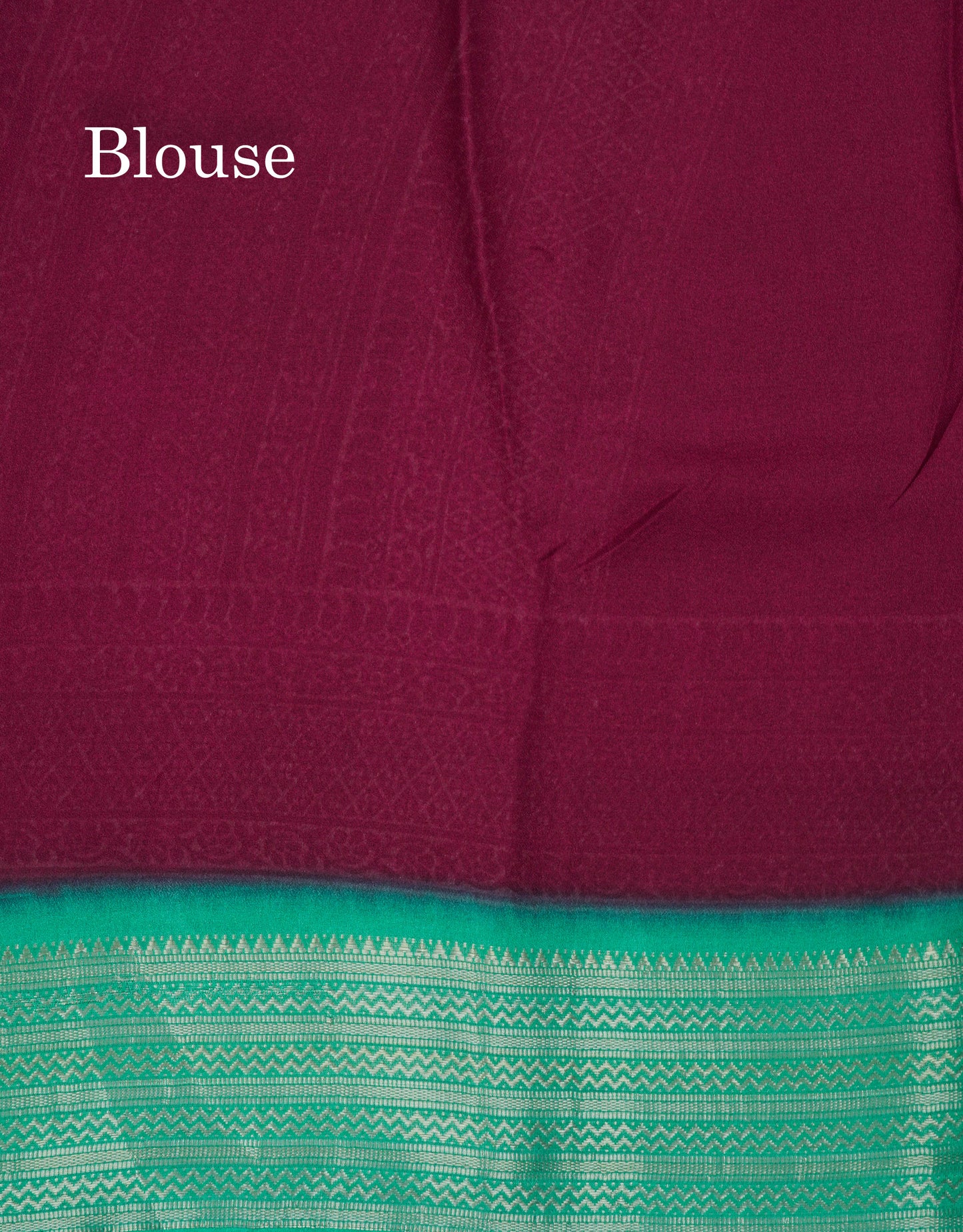 Bottle Green Plain Semi Georgette Saree With Mustard Yellow Traditinal Border