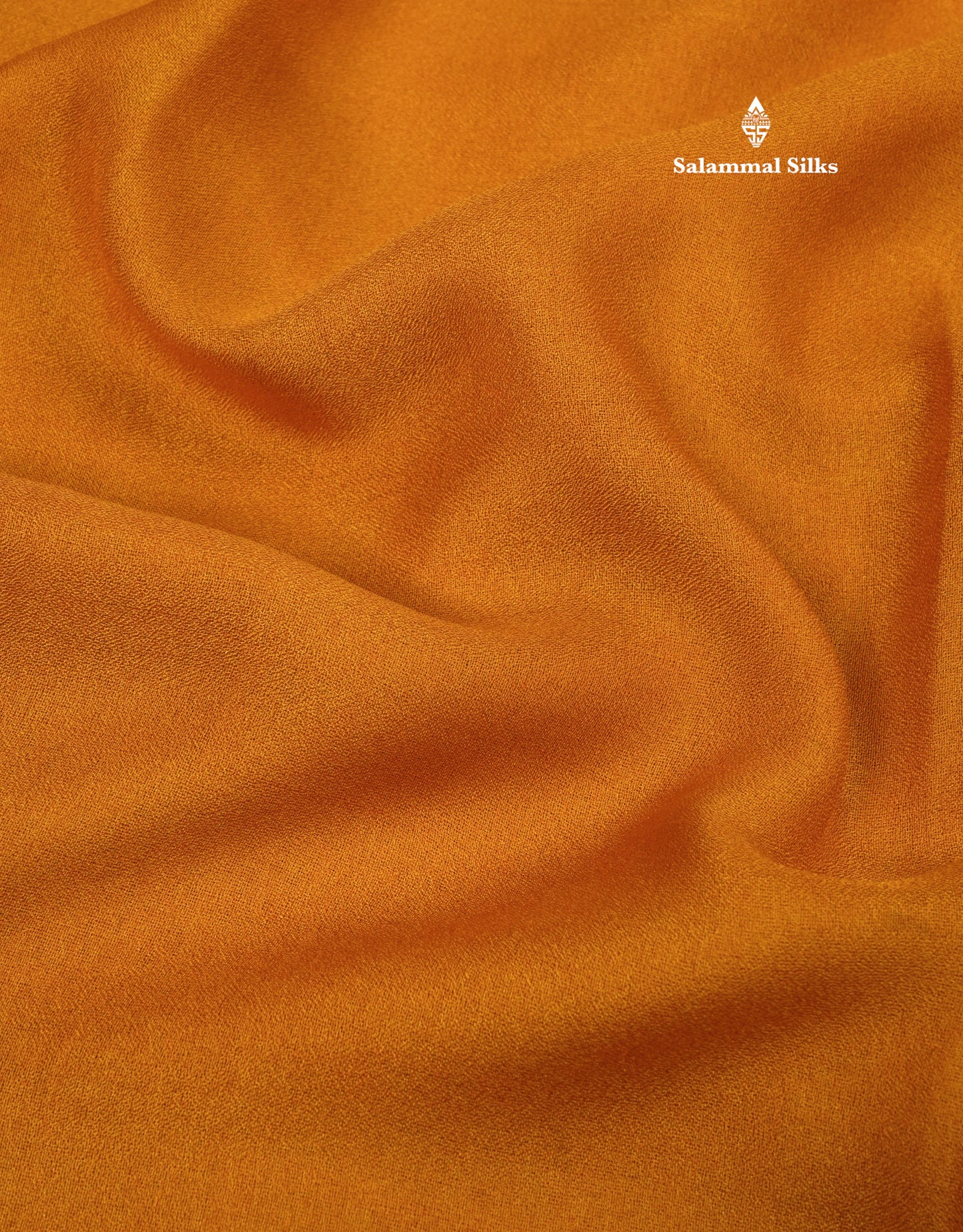 Bottle Green Plain Semi Georgette Saree With Mustard Yellow Traditinal Border