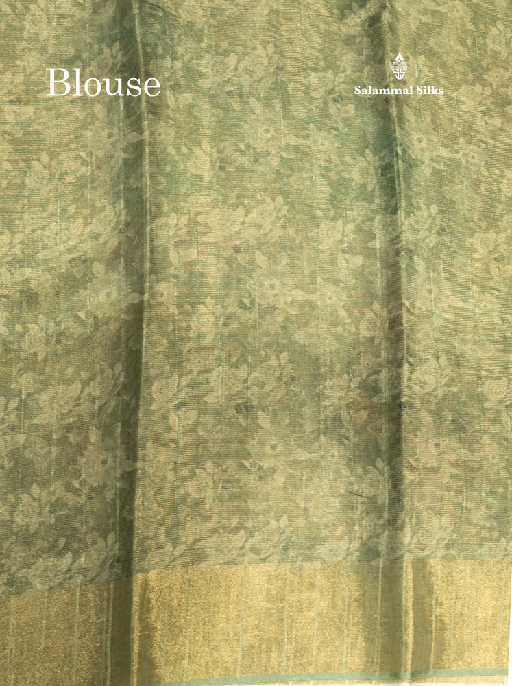 Violet Colour Linen Mix Fancy Saree With Tissue Border