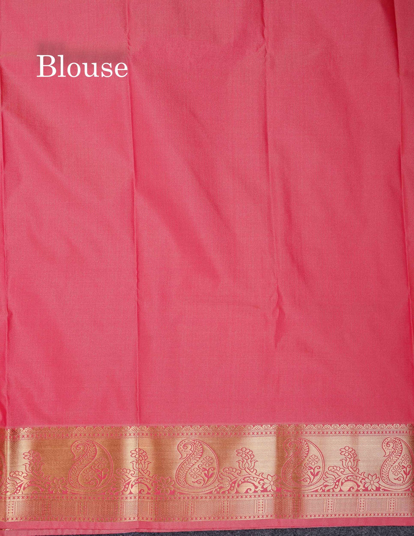 Beautiful Dual Tone Onion Pink Vertical Zari Line With Butta Semi Silk Saree With Contrast Light Blue Blouse