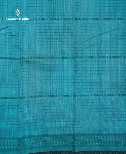 Beautiful Manthulir Green Jute Cotton Mix Fancy Saree With Traditional Small Border