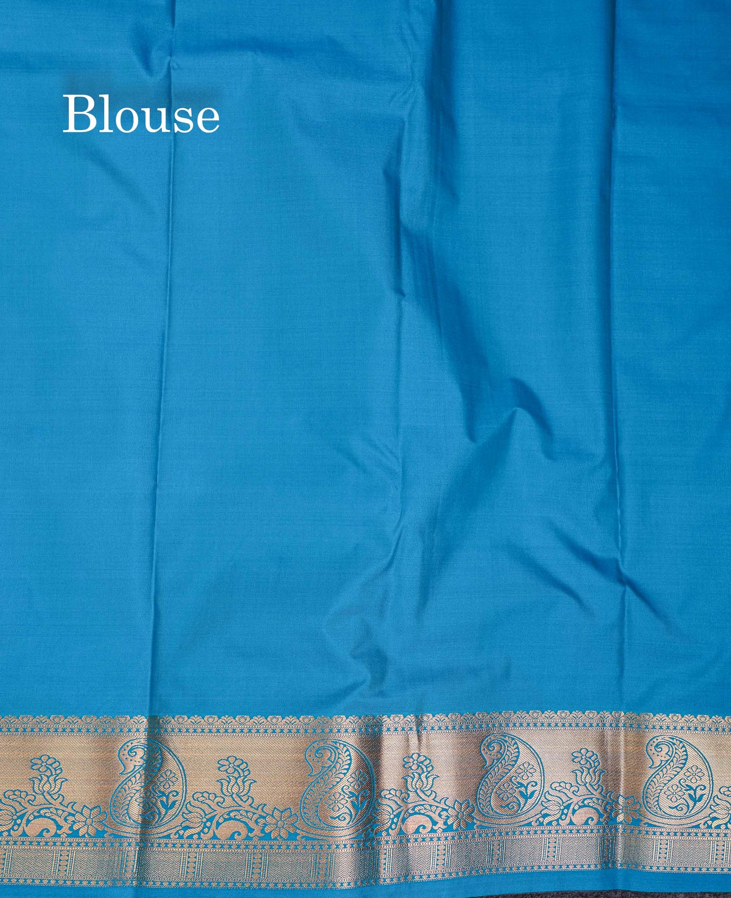 Beautiful Dual Tone Onion Pink Vertical Zari Line With Butta Semi Silk Saree With Contrast Light Blue Blouse