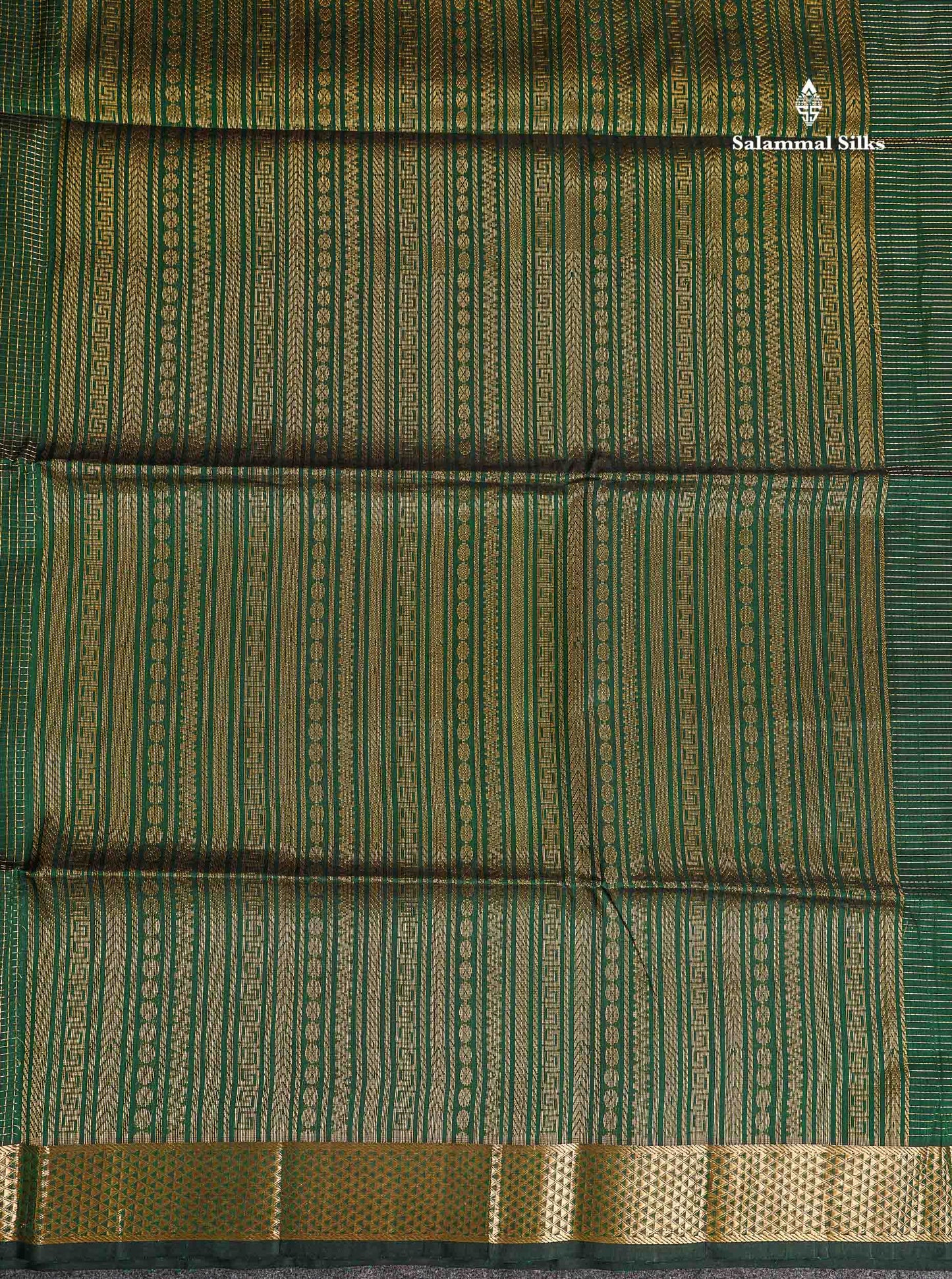 Pure Silk Cotton Saree - Maroon Colour Body Small Zari Checks With Traditional Border