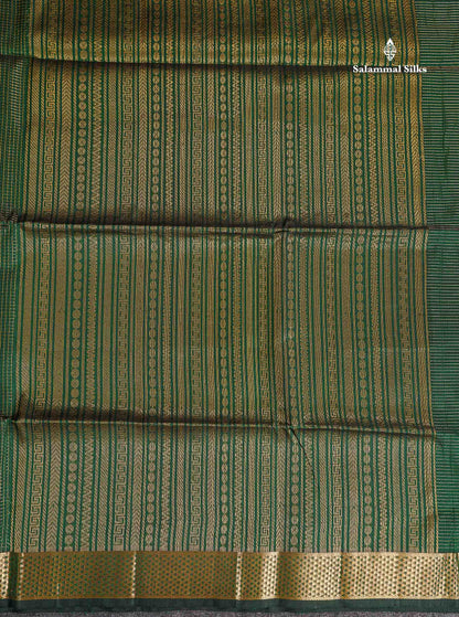 Pure Silk Cotton Saree - Maroon Colour Body Small Zari Checks With Traditional Border
