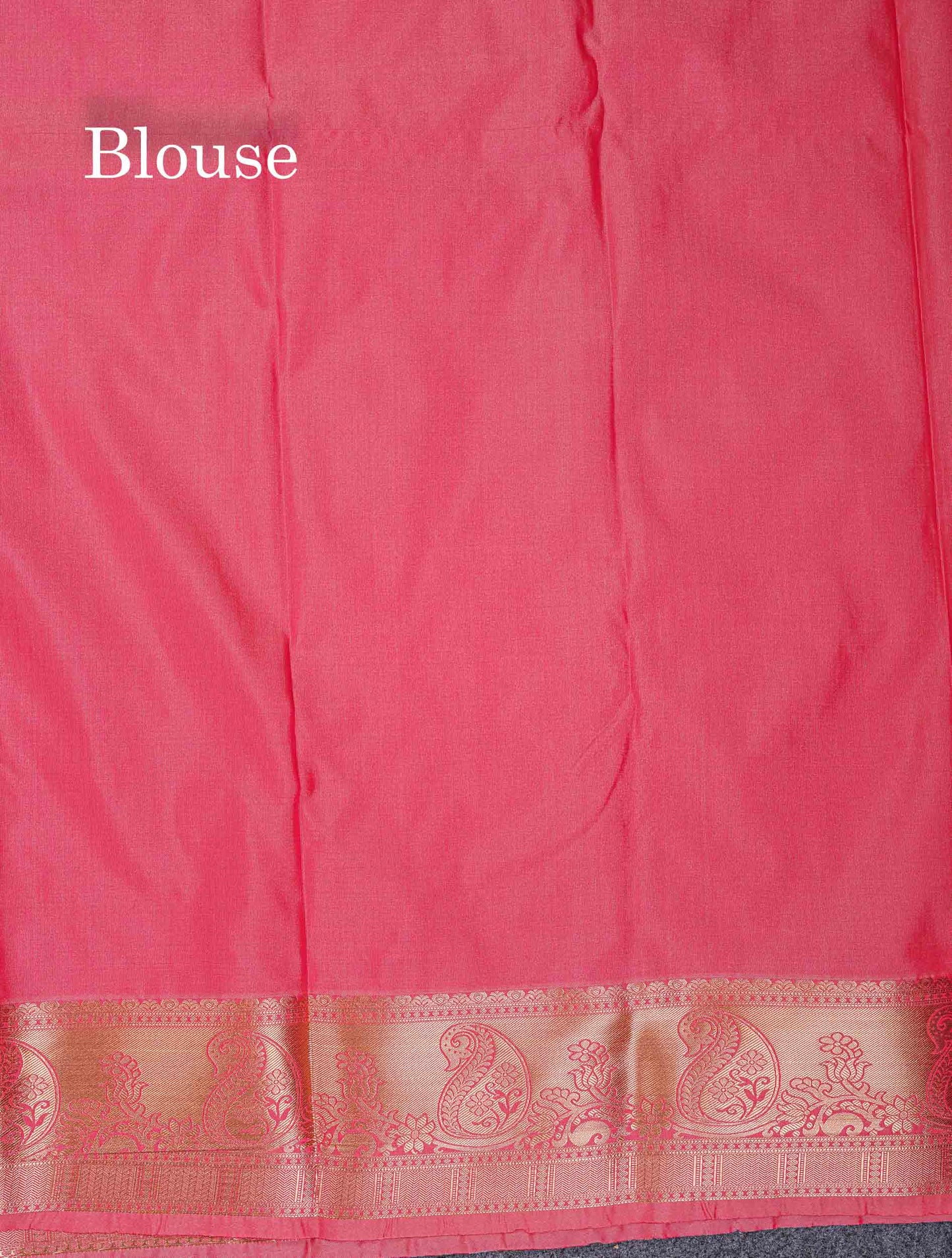 Beautiful Dual Tone Onion Pink Vertical Zari Line With Butta Semi Silk Saree With Contrast Light Blue Blouse