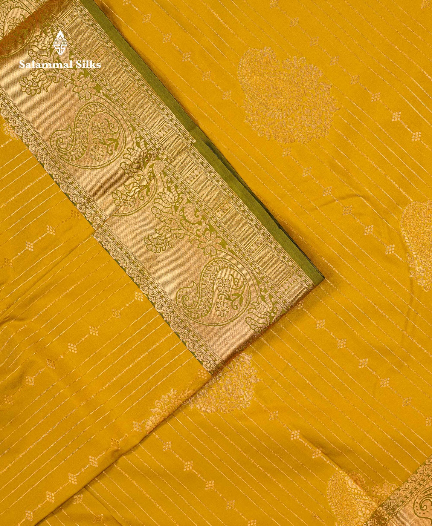 Beautiful Dual Tone Onion Pink Vertical Zari Line With Butta Semi Silk Saree With Contrast Light Blue Blouse