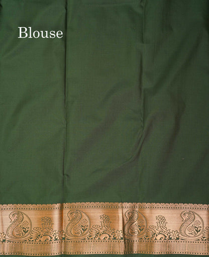 Beautiful Dual Tone Onion Pink Vertical Zari Line With Butta Semi Silk Saree With Contrast Light Blue Blouse