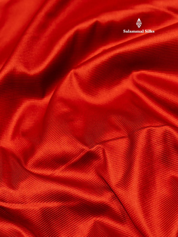 9 Yards Semi Silk Saree Maroon Colour with Green Border