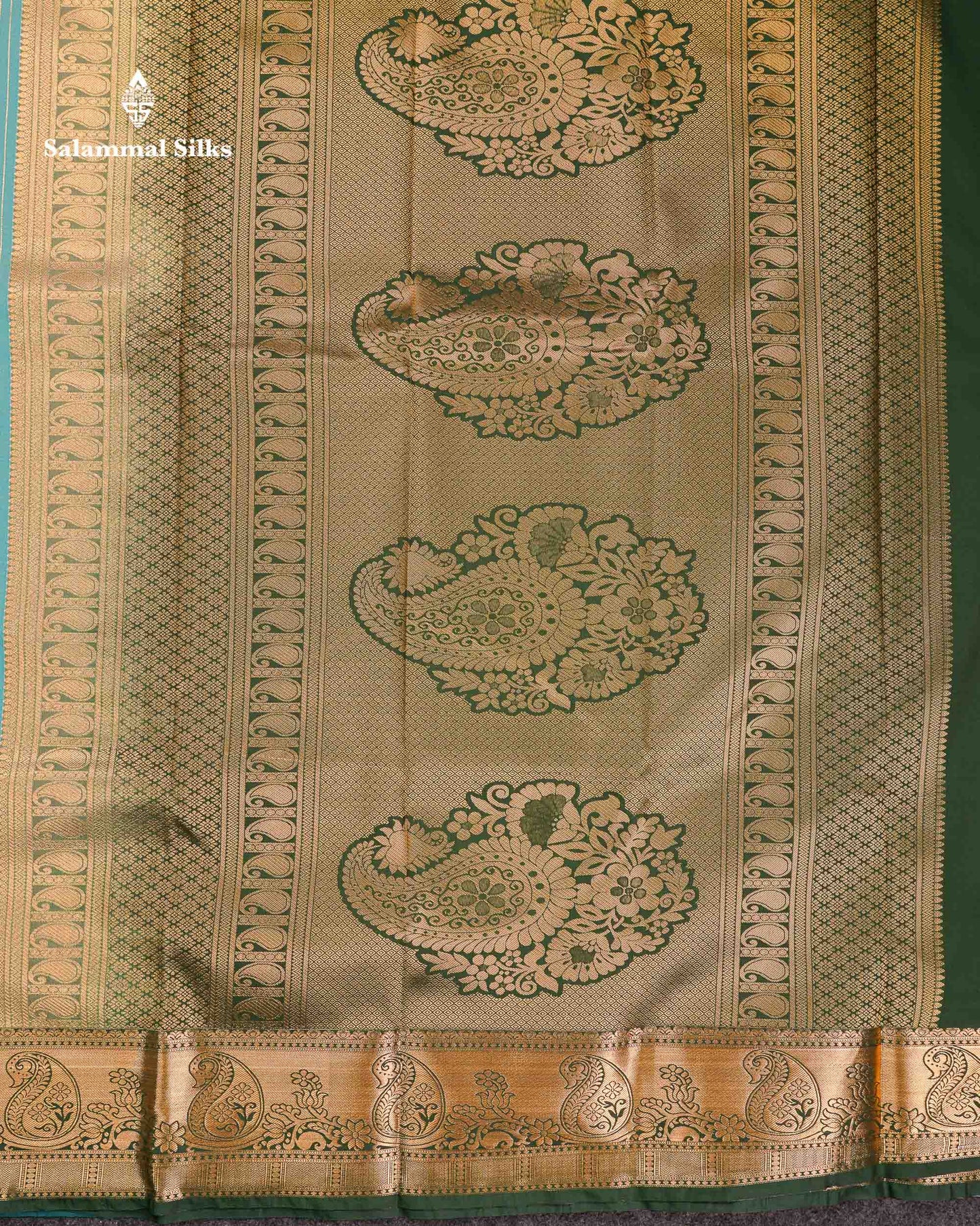 Beautiful Dual Tone Onion Pink Vertical Zari Line With Butta Semi Silk Saree With Contrast Light Blue Blouse