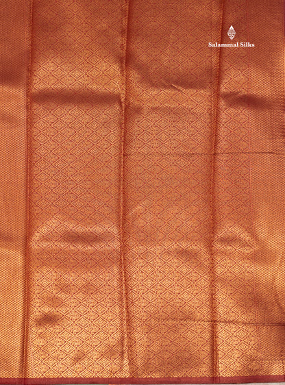 Light Green Colour Semi Silk Saree With Fancy Maroon Border