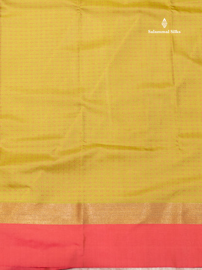 Violet Colour Semi Silk Saree With Green Border
