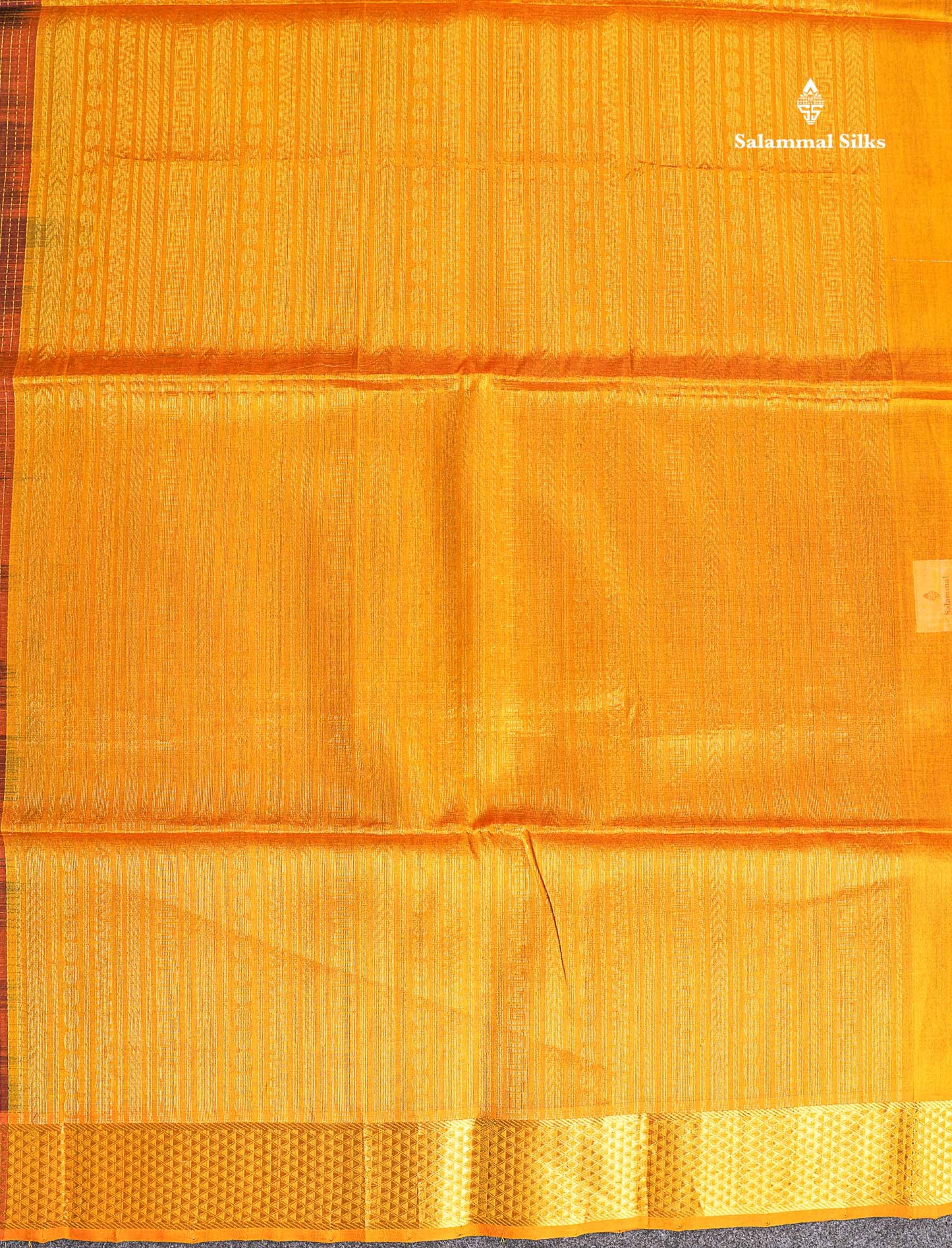 Pure Silk Cotton Saree - Maroon Colour Body Small Zari Checks With Contrast Red Border