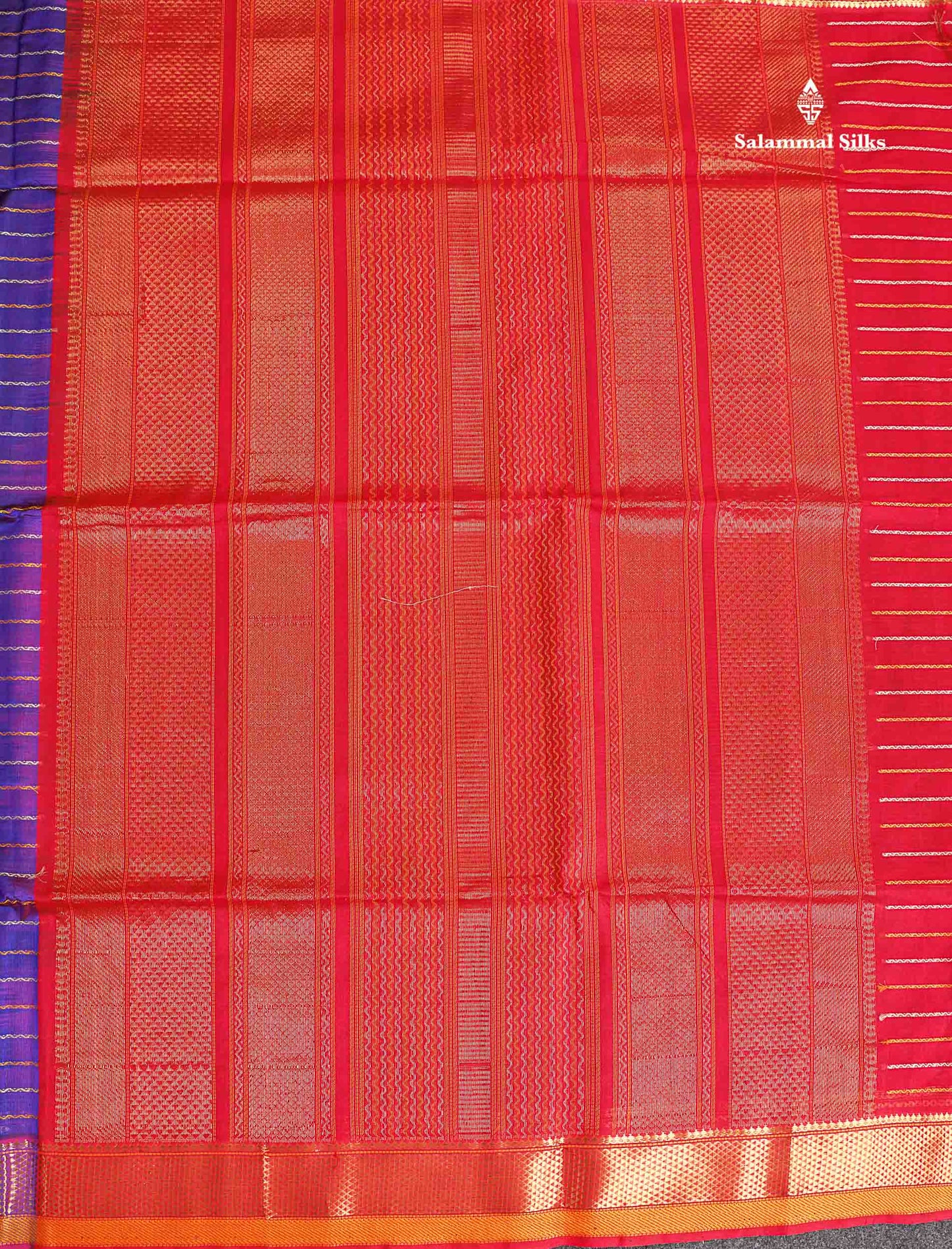 Pure Silk Cotton Saree - Peacock Green Colour Body Thread Work With Traditional Border