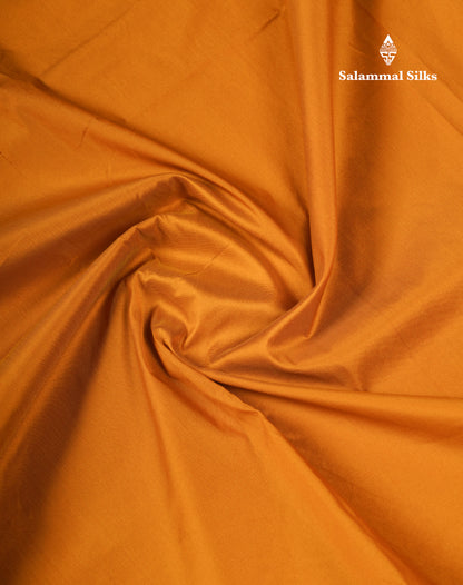 11 Yards Plain Semi Silk Saree Pink with Contrast Peacock Green Traditional Border