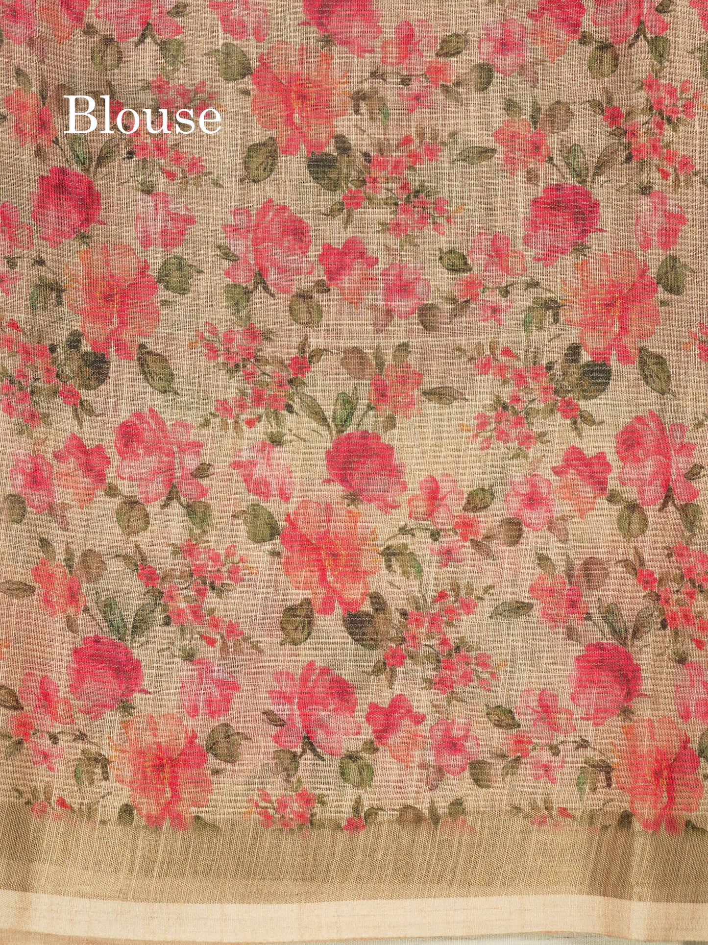 Grey Colour Mixed Cotton Patola Print Saree With Floral Print Border