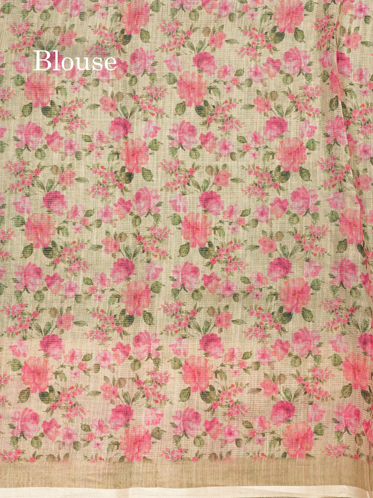 Grey Colour Mixed Cotton Patola Print Saree With Floral Print Border