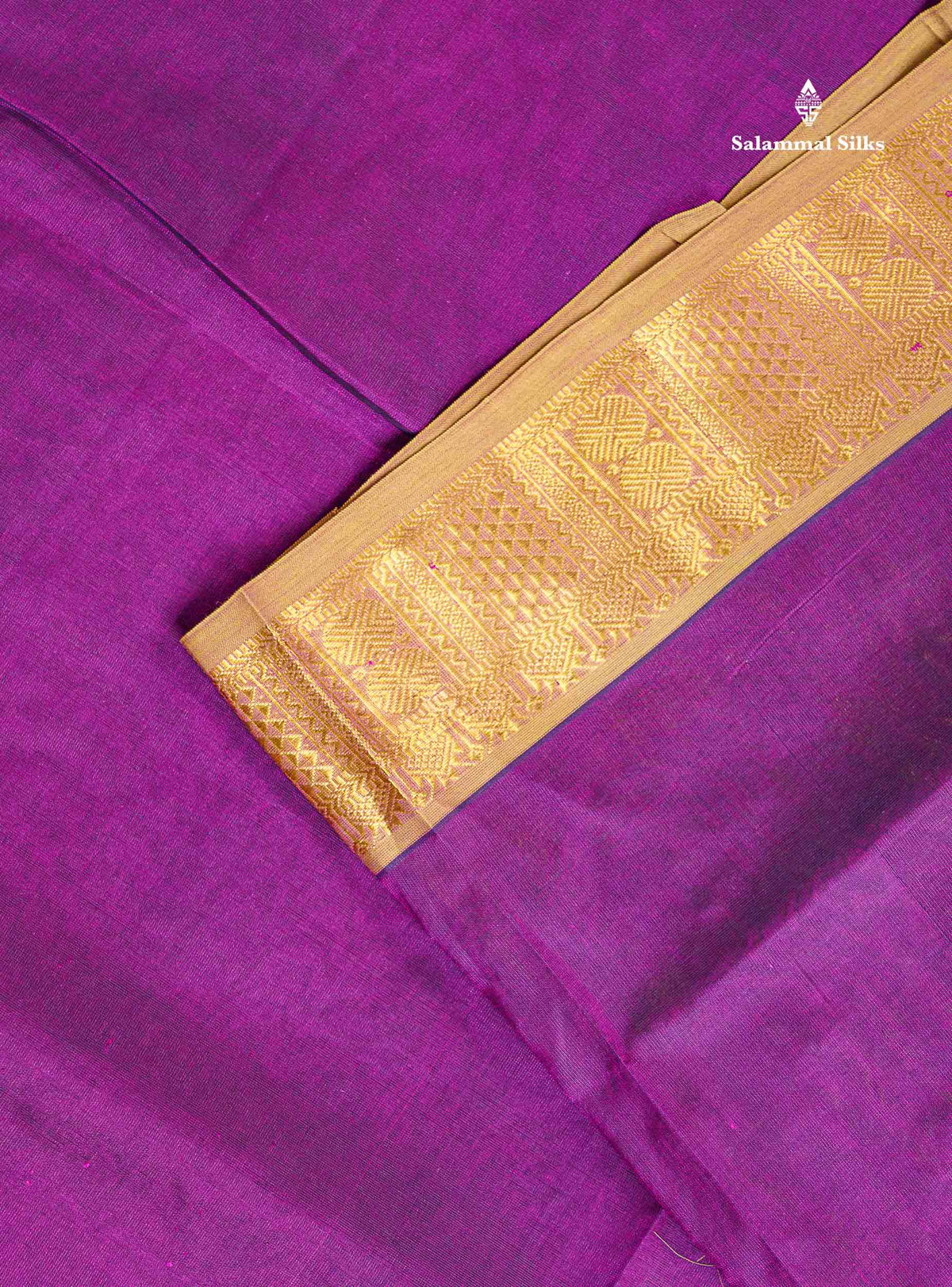 Pure Silk Cotton Saree - Yellow Colour Body Plain With Traditional Border | 10 Yards