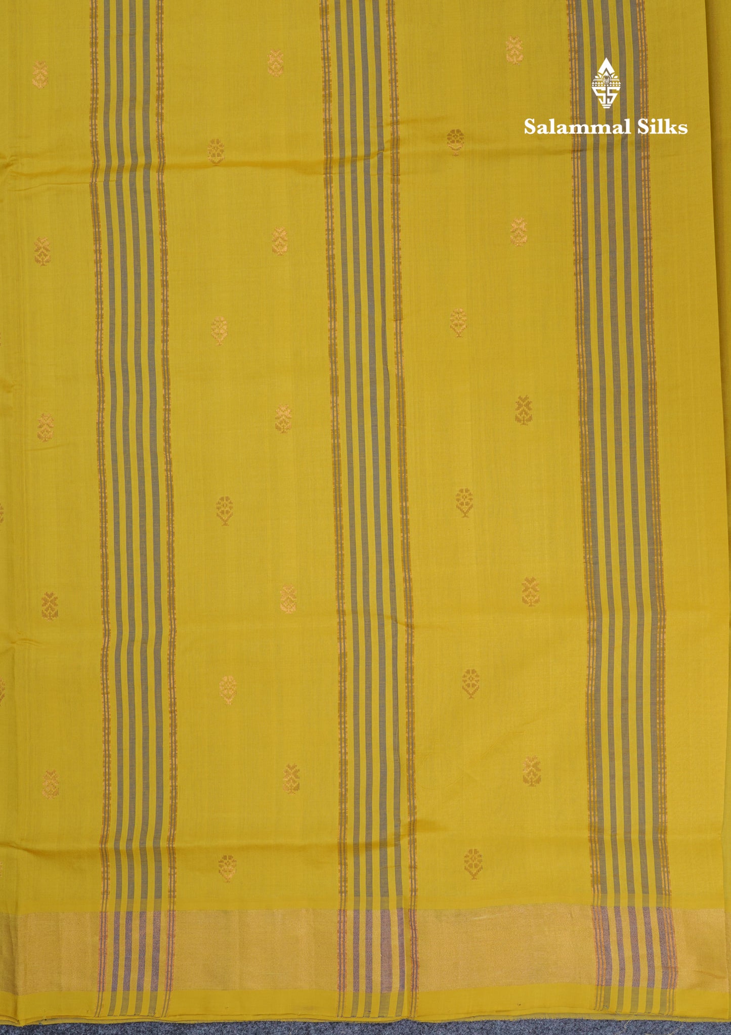 Beautiful Dark Maroon Semi Silk Cotton Saree With Contrast Manthulir Yellow Blouse